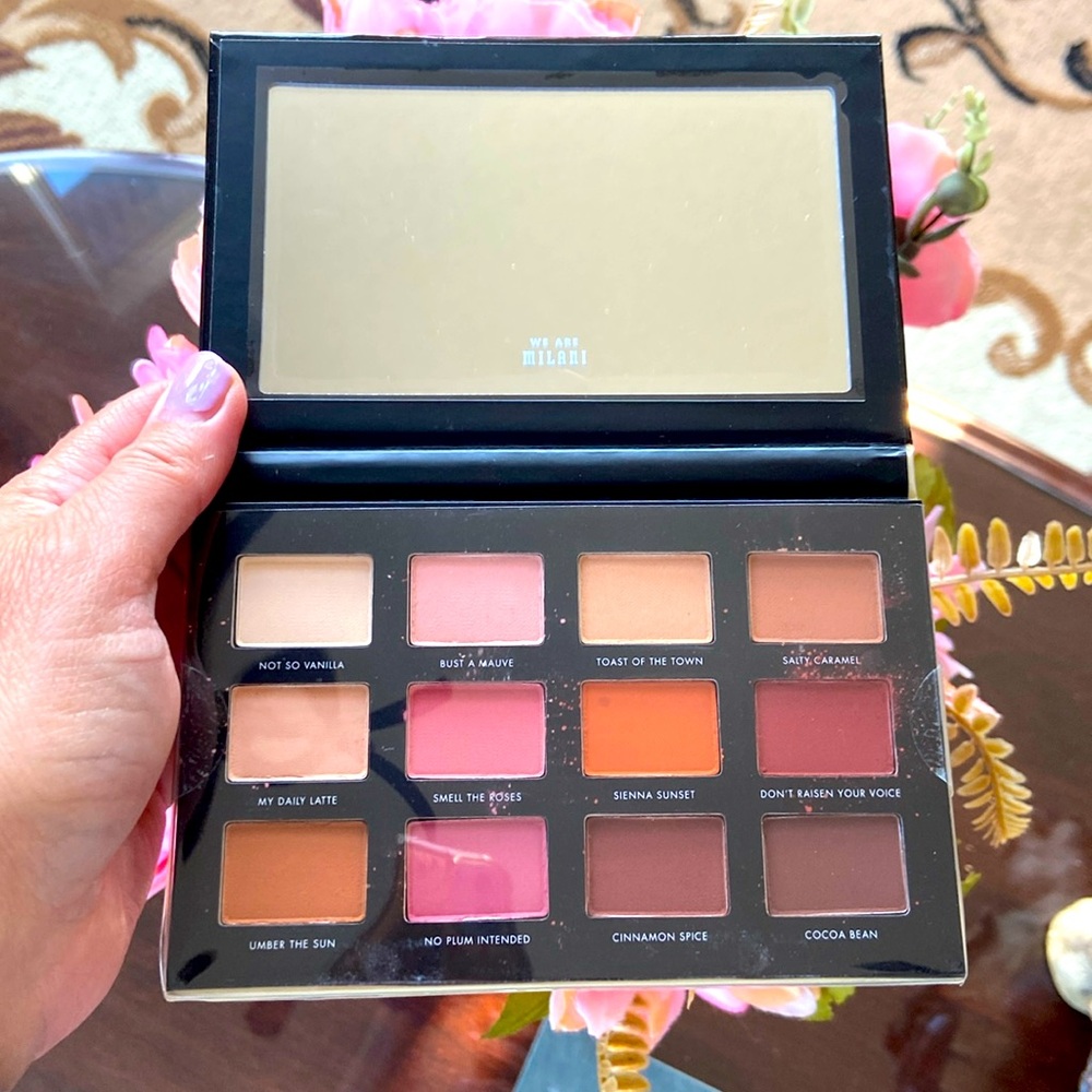 Milani ungilded most loved mattes eyeshadow palette